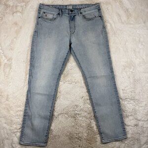 Todd Snyder Slim Fit Jeans Men’s 34x30 Stretch 5-Pocket Light Wash Denim Blue